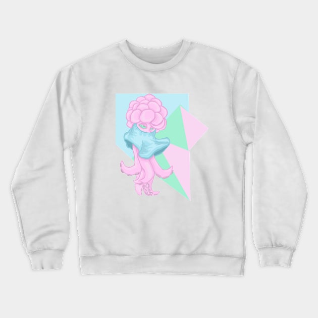 Brain eggs tentacle Crewneck Sweatshirt by Newtegan